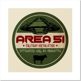 Area 51 Vintage Posters and Art